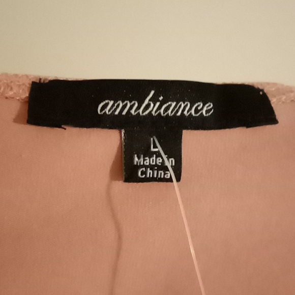 🟣Ambiance light pink zip up tube top - Picture 4 of 5